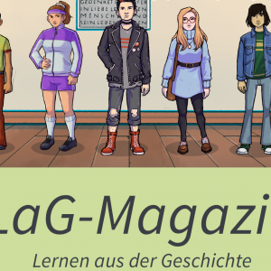 Auszug Cover LAG Magazin Erinnern in digitalen Spielen