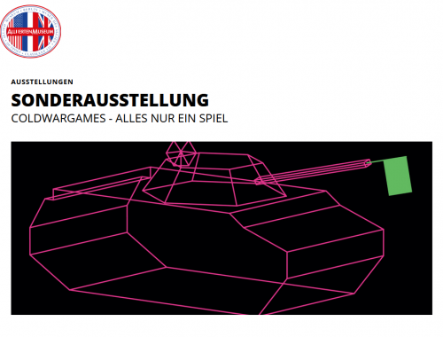 Ausstellung Cold War Games Cover Alliierten Museum