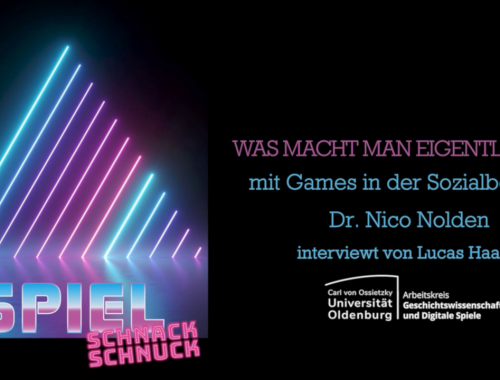 Titelbild der Interviewreihe von Lucas Haasis Spiel Schnack Schnuck