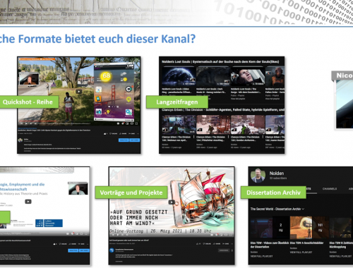 Übersicht Kanaltrailer 2025 Youtube Kanal Nolden